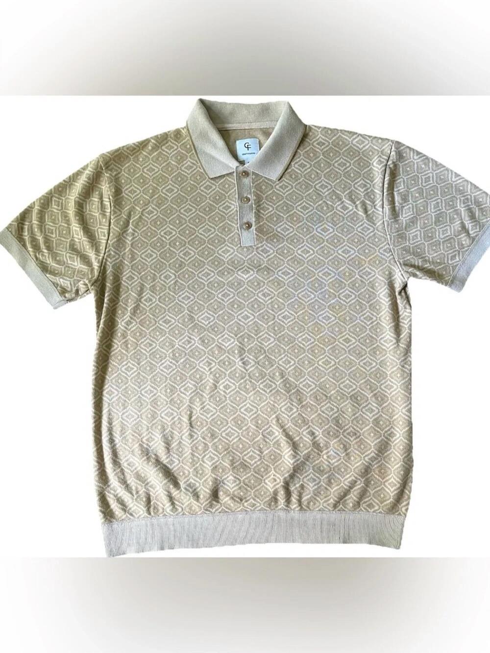 NEW CRAFT + FLOW men's portobello branson luxury sweater in beige